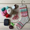 Candy Cane Stripes Socks by Crazy Sock Lady KIT