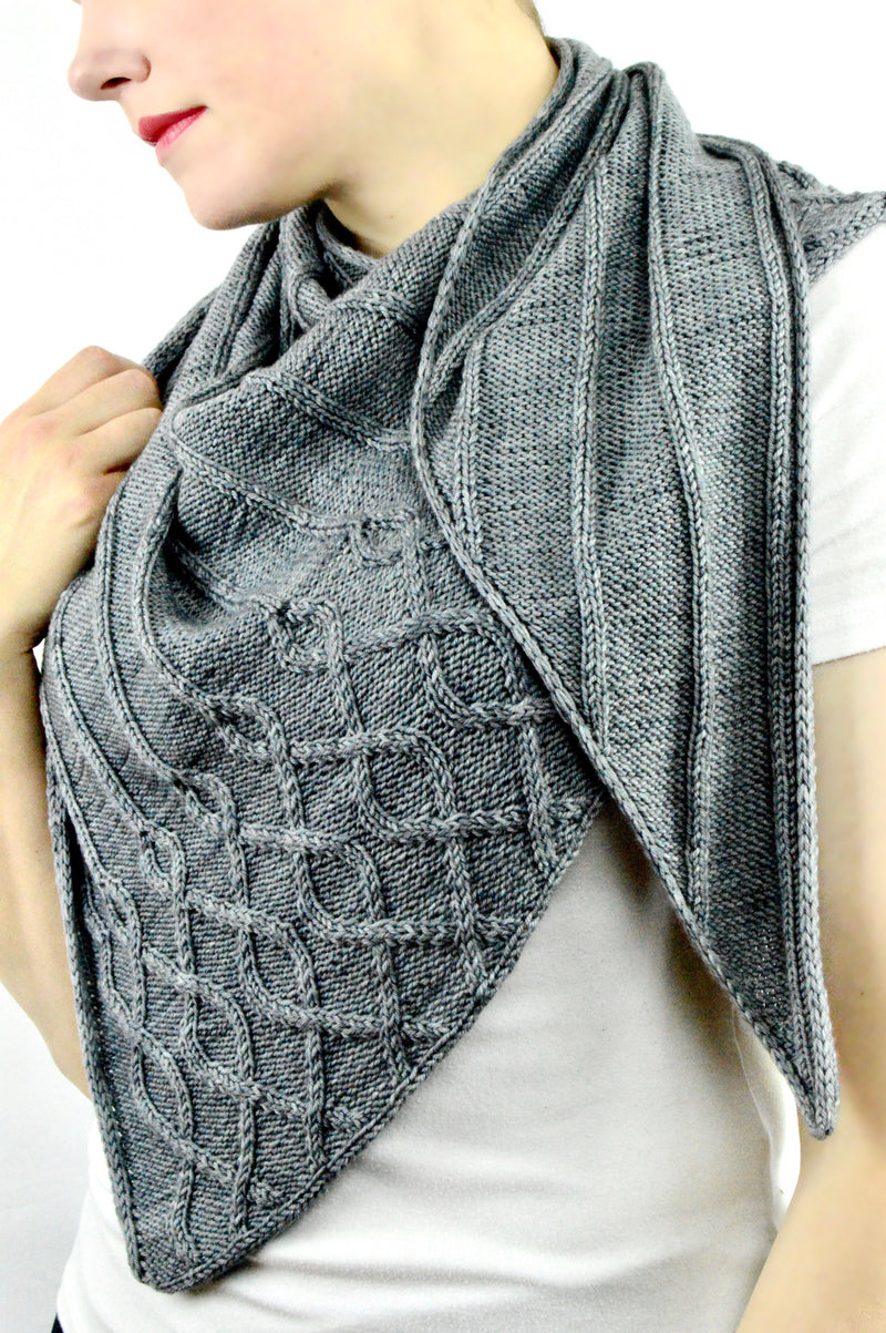 Deluge Shawl by Hanks and Needles KIT!