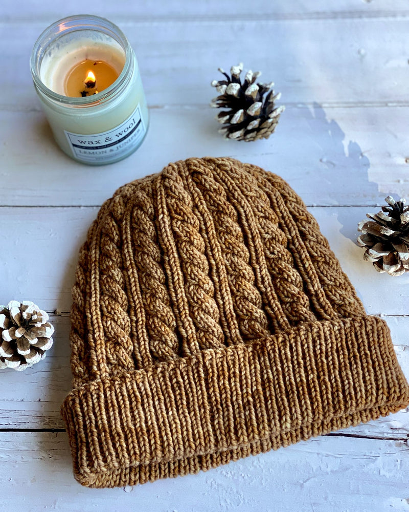 Tryon Creek Hat by Knit for the Soul, Kay Hopkins