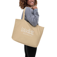 USE THE FORCE - Large organic tote bag