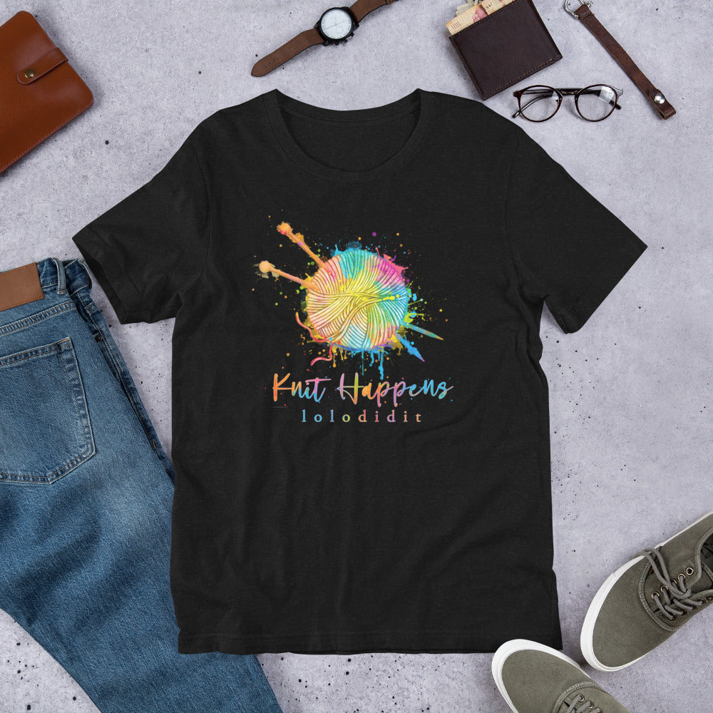 KNIT HAPPENS - Unisex T-Shirt