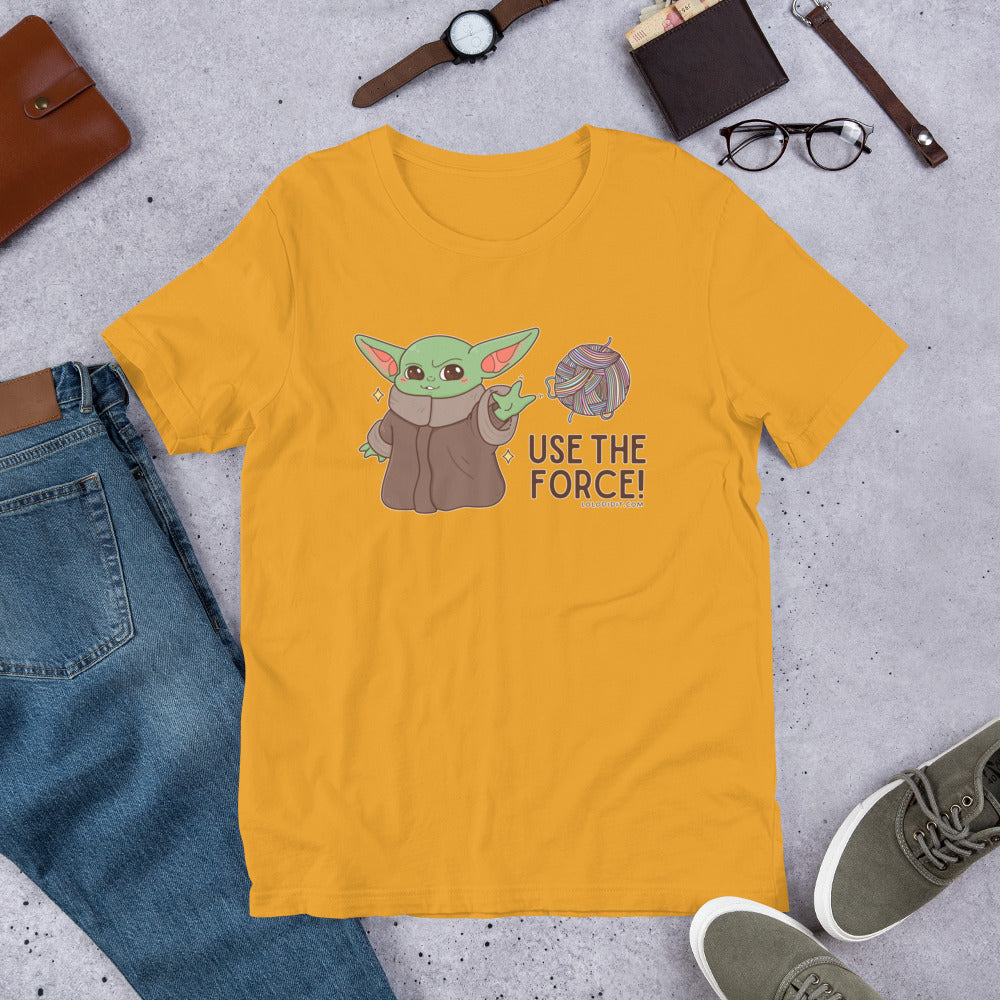 USE THE FORCE - Unisex t-shirt (light colors)