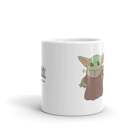 USE THE FORCE - White glossy mug