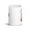 YARN BOSS - white glossy mug