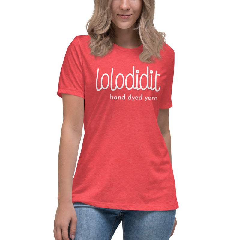 LOLODIDIT Logo - Women's Relaxed T-Shirt